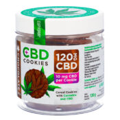 Euphoria Cannabis Cookies Chocolate 120mg CBD (12packs/masterbox)