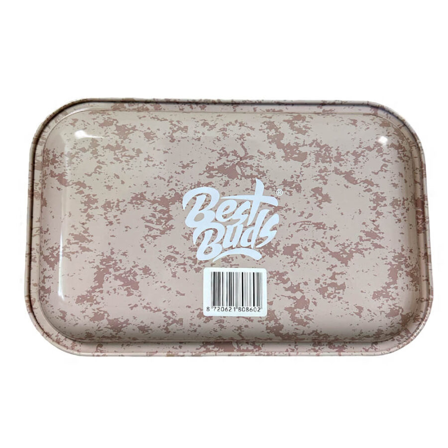 Best Buds Cookies And Cream Metal Rolling Tray Medium 17x28cm