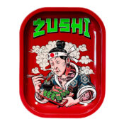 Best Buds Zushi Metal Rolling Tray Small 14x18cm