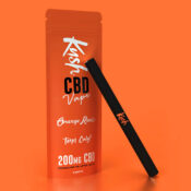 Kush CBD Vape Orange Runtz 200mg CBD Disposable Pen (10pcs/display)