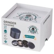 Champ High Stickfree Grinder Black 4 Parts - 63mm