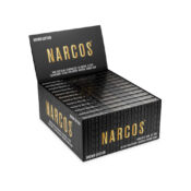 Narcos Brown Edition King Size Slim Rolling Papers + Tips (32pcs/display)