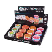 Champ High Herb Grinders Fast Food 50mm (12pcs/display)