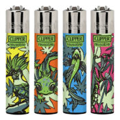 Clipper Lighters Animal Weeds (24pcs/display)
