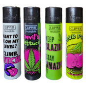 Clipper Lighters Statements (24pcs/display)