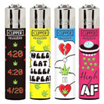 Clipper Lighters Weed Tricks (24pcs/display)