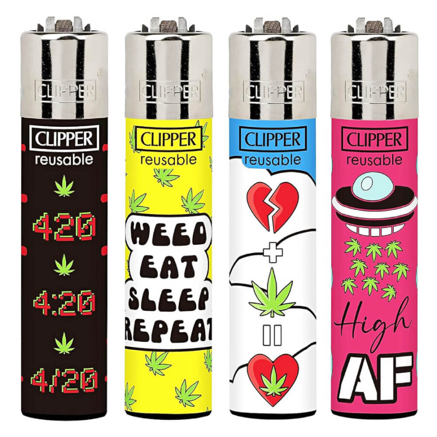 Clipper Lighters Weed Tricks (24pcs/display)