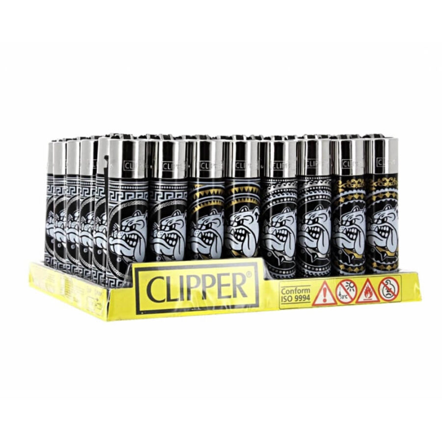 Clipper The Bulldog Lighters Inca (48pcs/display)
