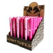 Joint Holders Cannabis Pink-Fuchsia (36pcs/display)
