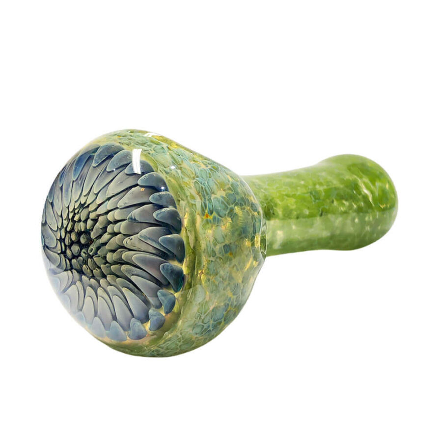 Abstract Forest Vortex Glass Pipe 12cm