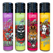 Clipper Jet Flame Lighters Ink 4 Life (24pcs/display)