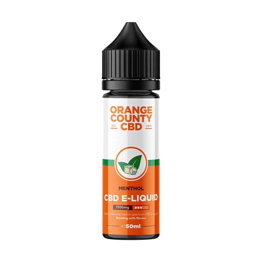 Orange County CBD E-Liquid Menthol