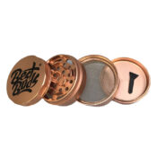 Best Buds Mighty Aluminium Grinder Rose Gold 4 Parts (60mm)