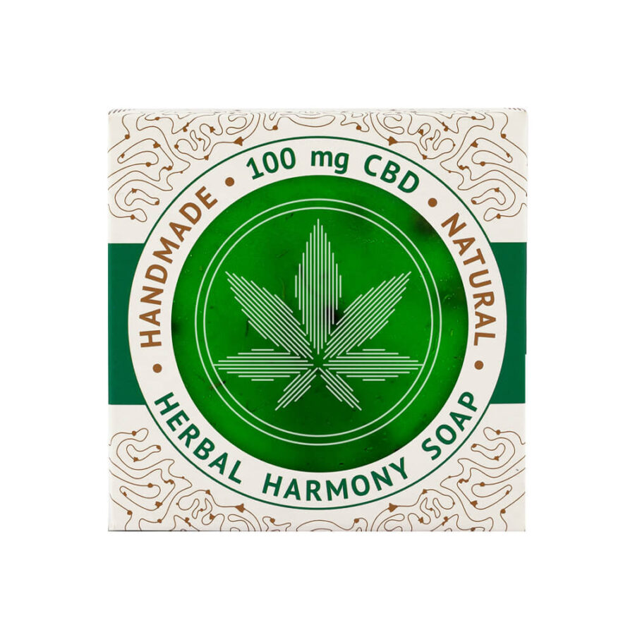 Cannaline Handmade Soap Herbal Harmony 100mg CBD