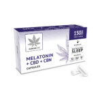 Cannaline Capsules de Mélatonine avec CBD et CBN (30 Capsules)