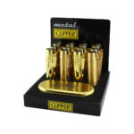 Clipper Gold Metal Lighters and Giftbox (12pcs/display)