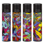 Clipper Jet Flame Lighters Nice Trip (24pcs/display)