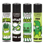 Clipper Lighters Weed States (24pcs/display)