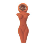 Pipe en Silicone Corps Nu Bronzé 12cm