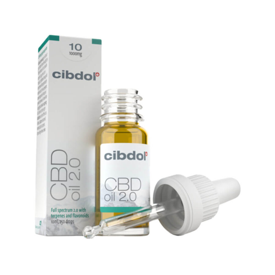 Cibdol CBD Oil 2.0 - 10% 1000mg (10ml)
