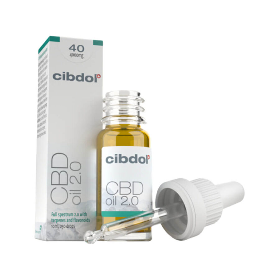 Cibdol CBD Oil 2.0 - 40% 4000mg (10ml)