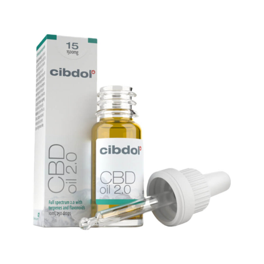 Cibdol CBD Oil 2.0 - 15% 1500mg (10ml)