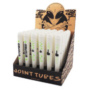 Joint Holders Stoned Cannabis White (36pcs/display)