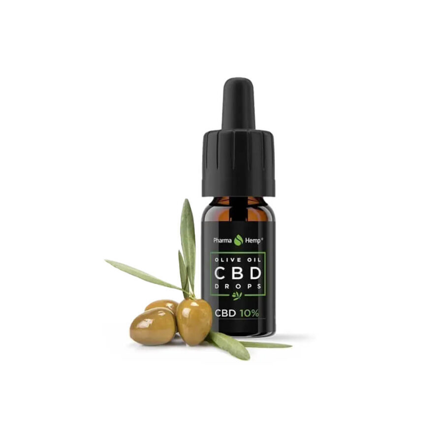 Pharma Hemp CBD Drops Olive Oil 10% (10ml)