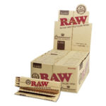 RAW Connoisseur Kingsize Rolling Papers With Prerolled Tips (24pcs/display)