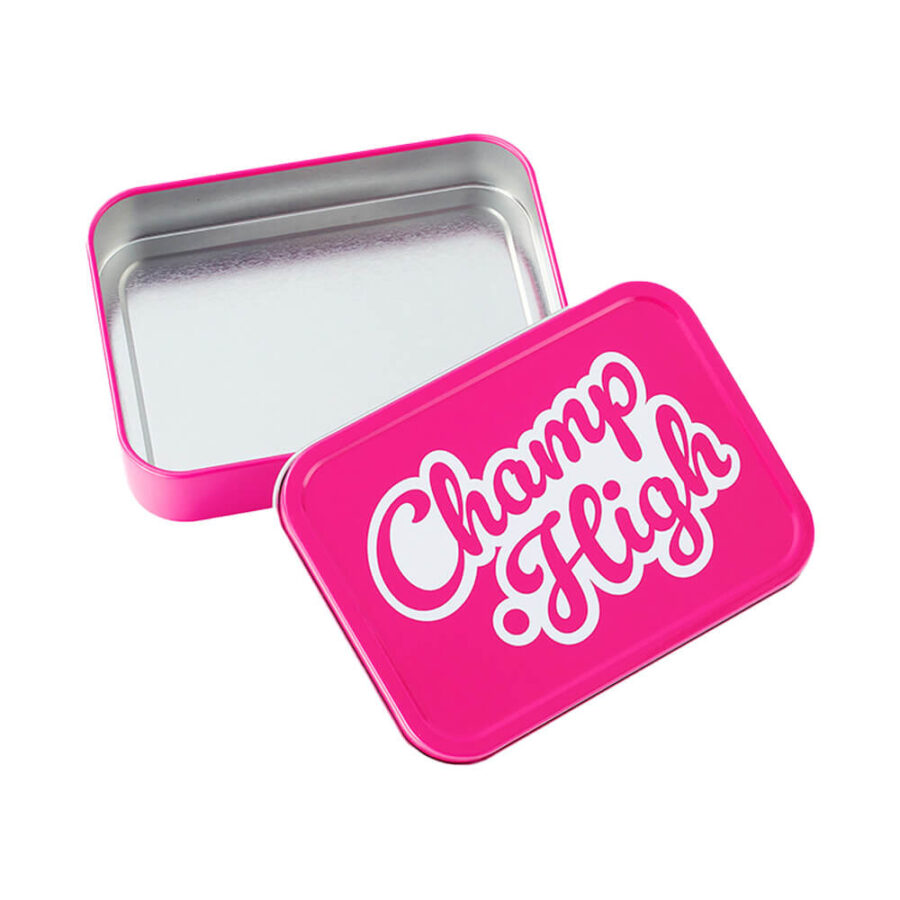 Champ High Pinky Metal Stash Box (12pcs/display)
