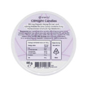 Enecta CBNight Candies with Organic Hemp Extract and Melatonin (30pcs)