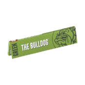 The Bulldog Hemp Green Slim Unbleached Rolling Papers King Size (50pcs/display)