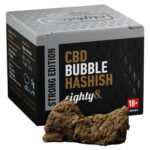 Wholesale Eighty8 CBD Extract Bubble Hash 1g 8pcs display 1