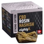 Eighty8 CBD Extract Rosin Hash 23.56% CBD 1g (8pcs/display) Wholesale Eighty8 CBD Extract Rosin Hash 1g 8pcs display 1