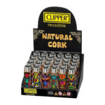 Clipper Cork Lighters Angry Tikis (30pcs/display)