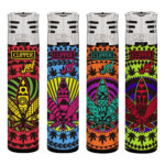 Clipper Jet Flame Lighters Mandaleaves (24pcs/display)