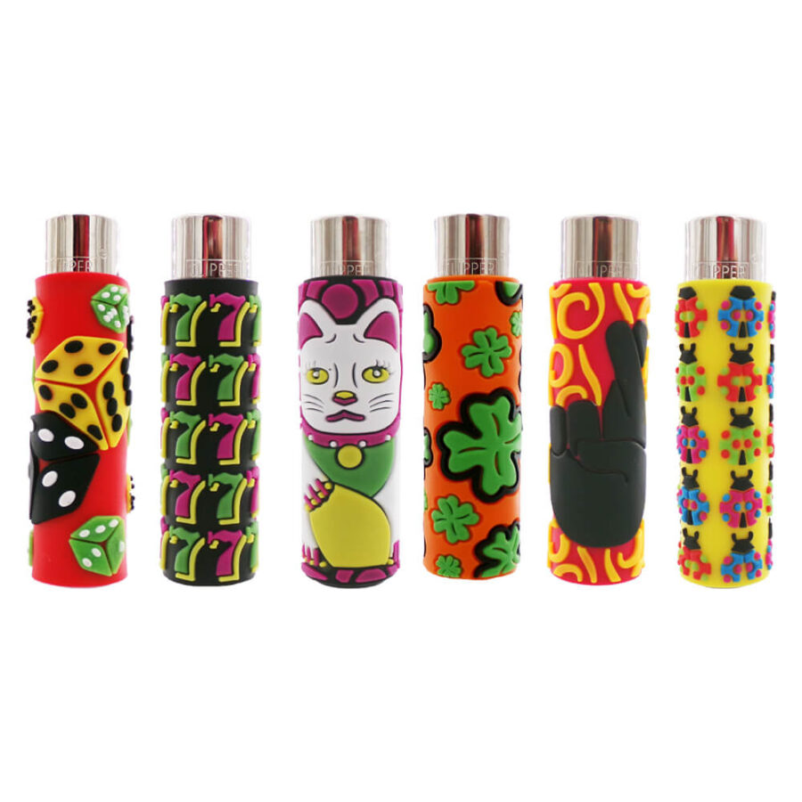 Clipper Lighters Pop Cover Lucky You (30pcs/display)