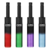 Clipper Mini Tube Lighters Crystal Gradient (24pcs/display)