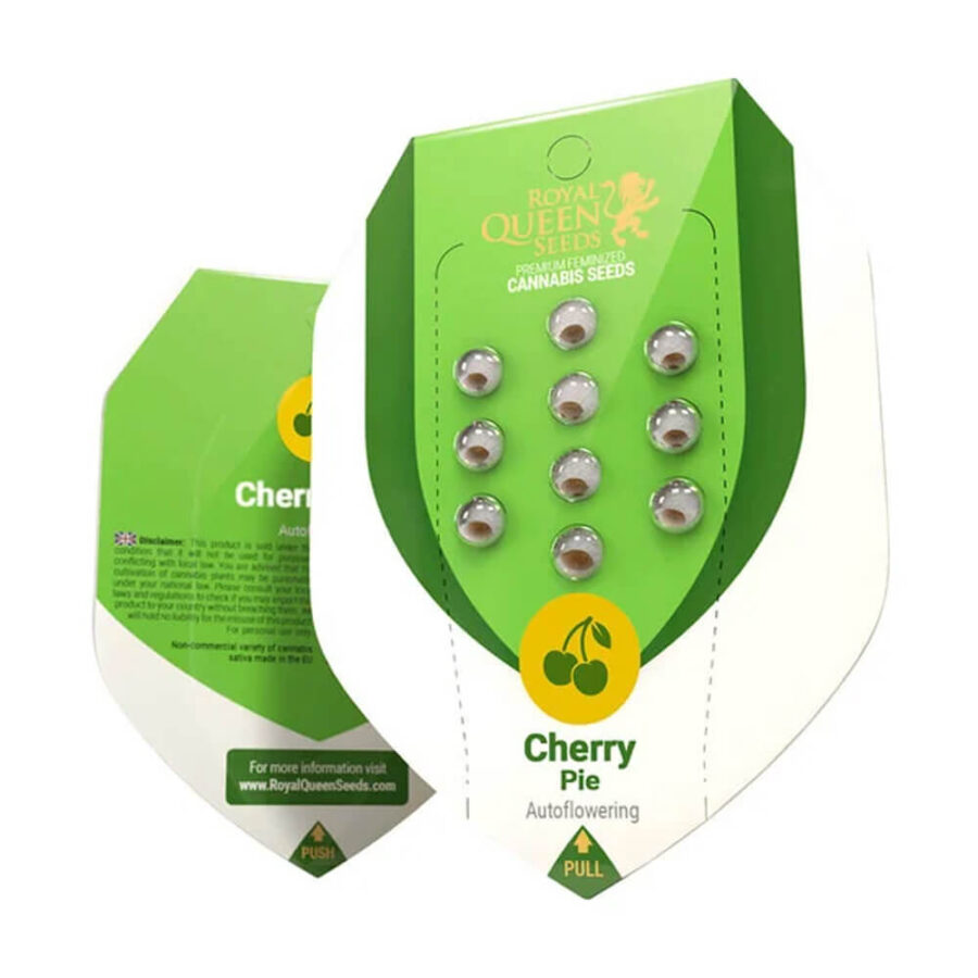 Royal Queen Seeds Cherry Pie Auto autoflowering cannabis seeds (3 seeds pack)