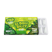 Bubbly Billy Buds Cannabis Peppermint Chewing Gum 17mg CBD (24pcs/display)