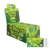 Bubbly Billy Buds Cannabis Peppermint Chewing Gum 17mg CBD (24pcs/display)