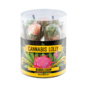 Cannabis Lollipops Bubblegum Flavour Giftbox 10pcs (24packs/masterbox)