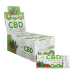 CBD Strawberry Cannabis Chewing Gums (24pcs/display)