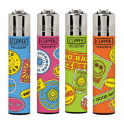 Clipper Lighters Happy Stamps (24pcs/display)