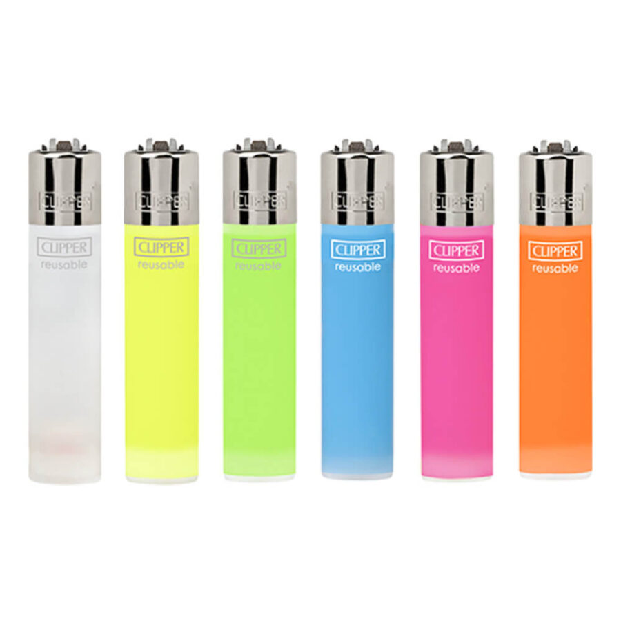 Clipper Lighters Translucent (24pcs/display)