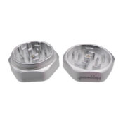 Katana Aluminium Grinder Silver 2 Parts - 60mm
