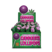 The Hempy Lab Cannabis Lollipops Purple Haze (70pcs/display)