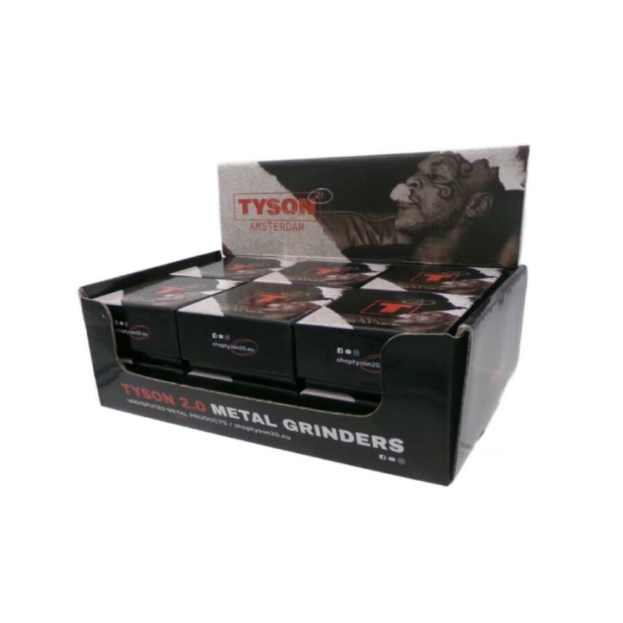 Tyson 2.0 Metal Grinder Tyson Amsterdam 2 Parts - 54mm (12pcs/display)