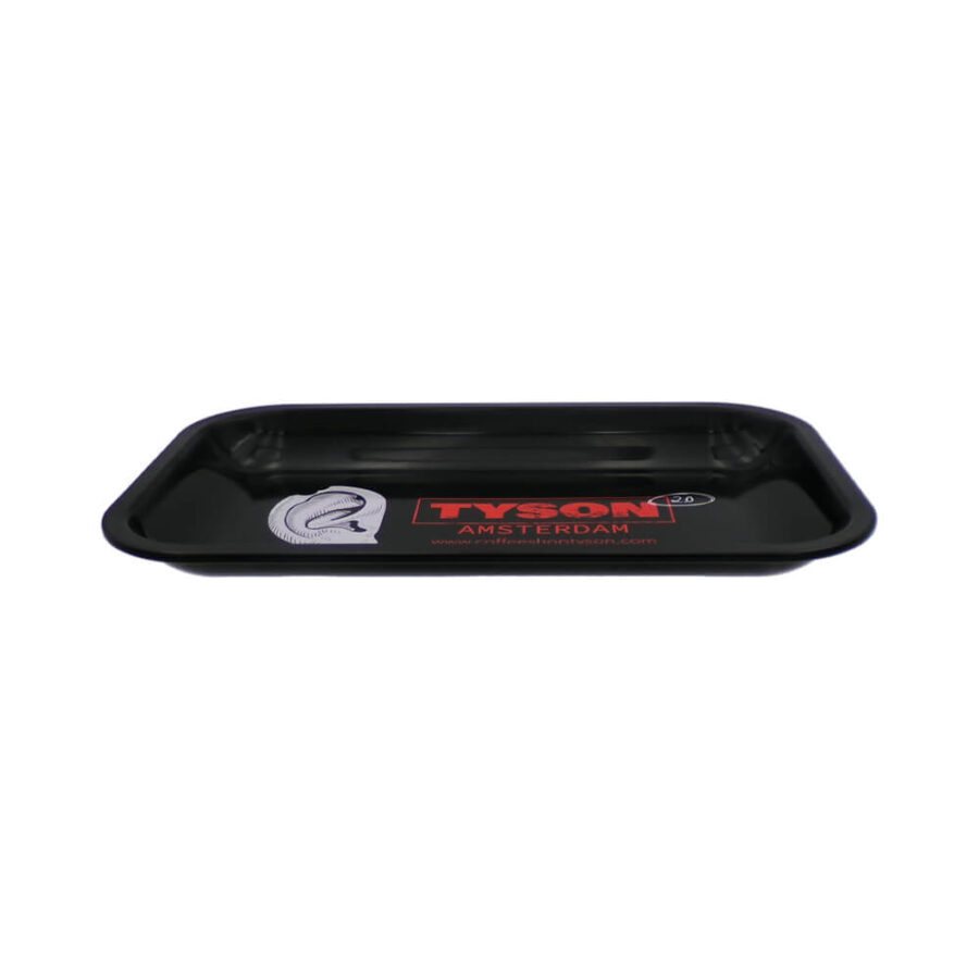 Tyson 2.0 Metal Rolling Tray Mike Bite Medium 27.5 x 17.5cm