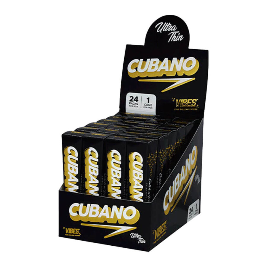 VIBES Cones Cubano Ultra Thin (24pcs/display)